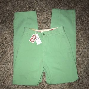 Lime green Levi's